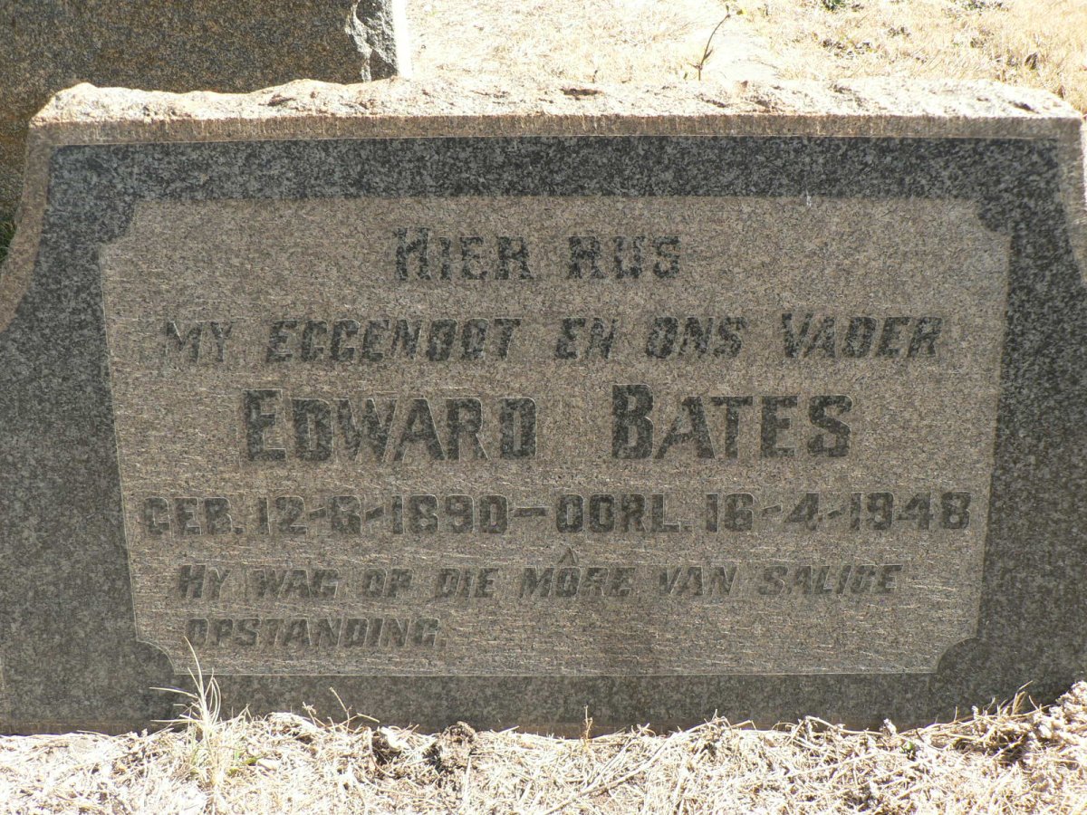 BATES Edward 1890-1948