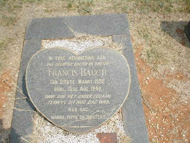 BAUCH Francis  1932-1948