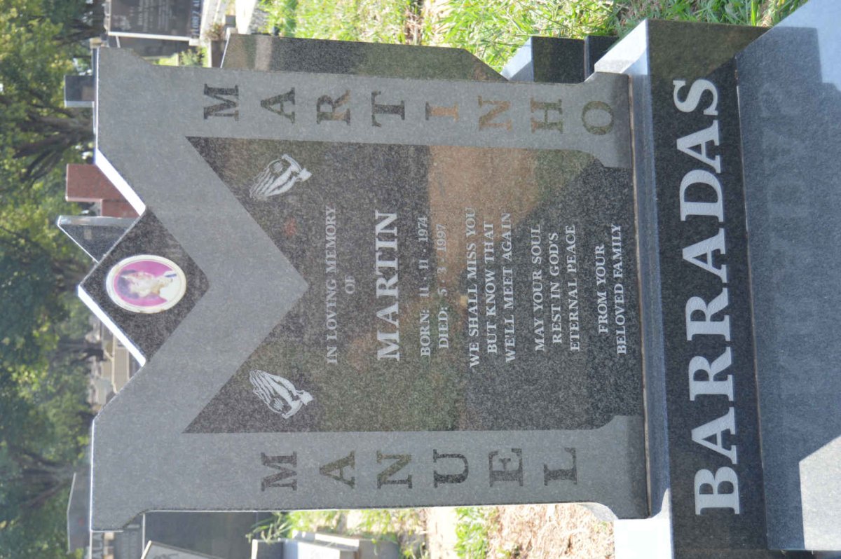 BARRADAS Manuel Martinho 1974-1997