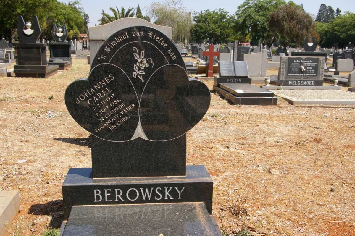 BEROWSKY Johannes Carel 1937-1988