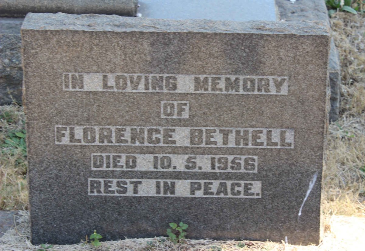 BETHELL Florence -1956