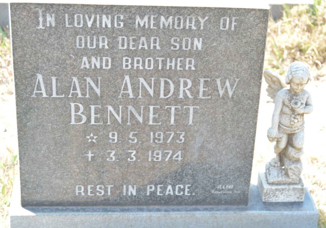 BENNETT Alan Andrew 1973-1974