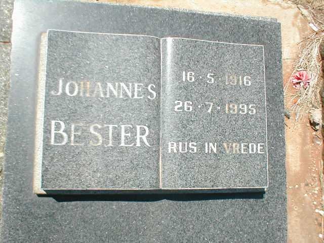 BESTER Johannes 1916-1995