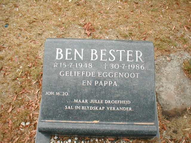 BESTER Ben 1948-1986