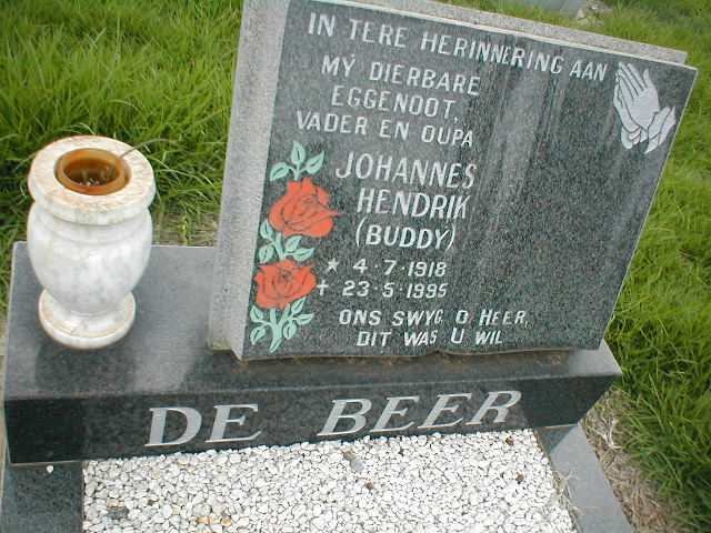 BEER Johannes Hendrik, de 1918-1995