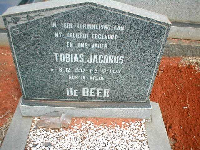 BEER Tobias Jacobus, de 1932-1975