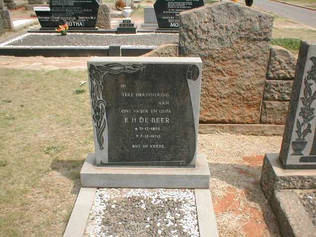 BEER E.H., de 1895-1970