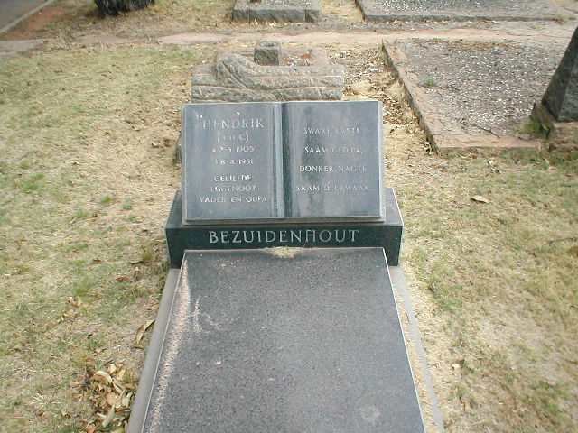 BEZUIDENHOUT Hendrik 1905-1981