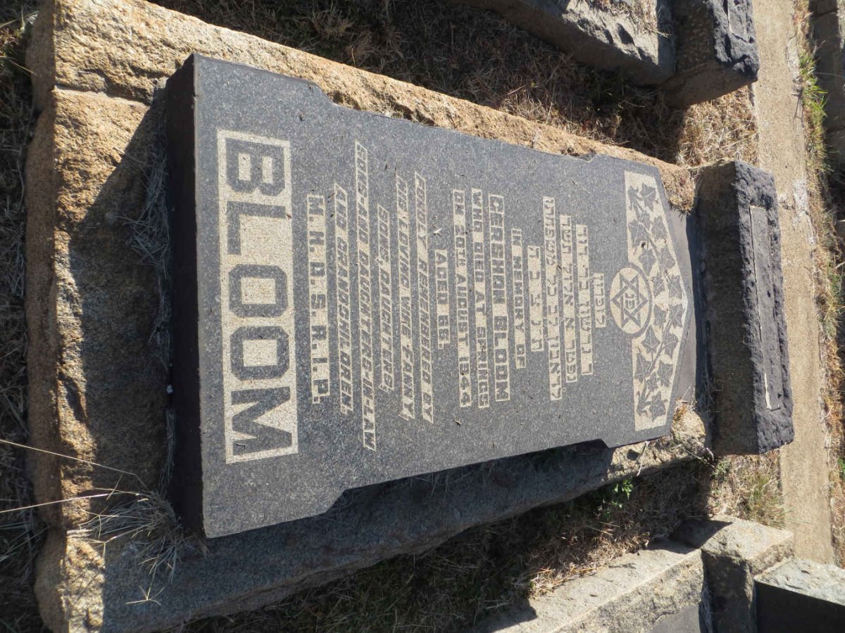 BLOOM Gershon -1944