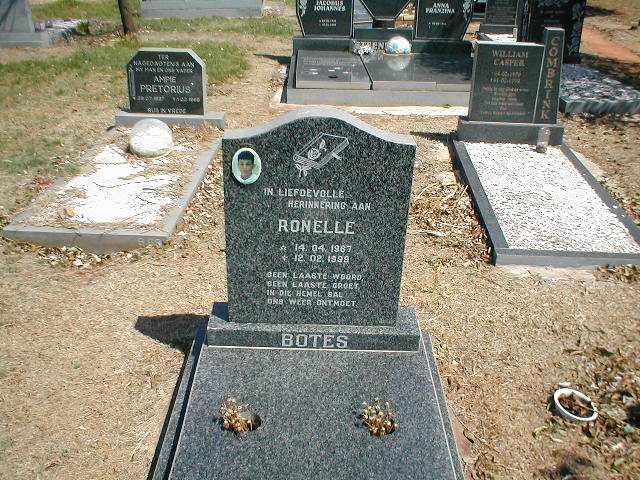 BOTES Ronelle 1987-1999