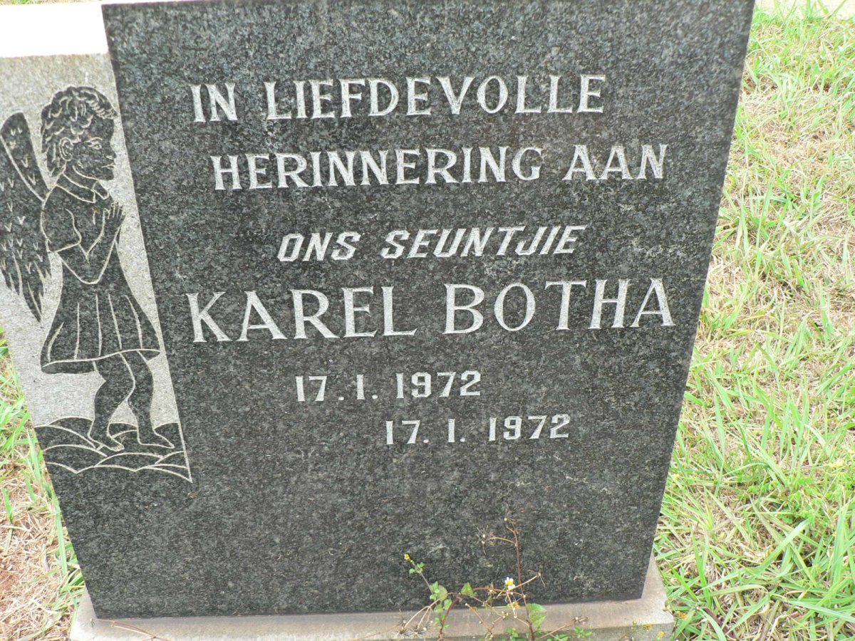 BOTHA Karel 1972-1972