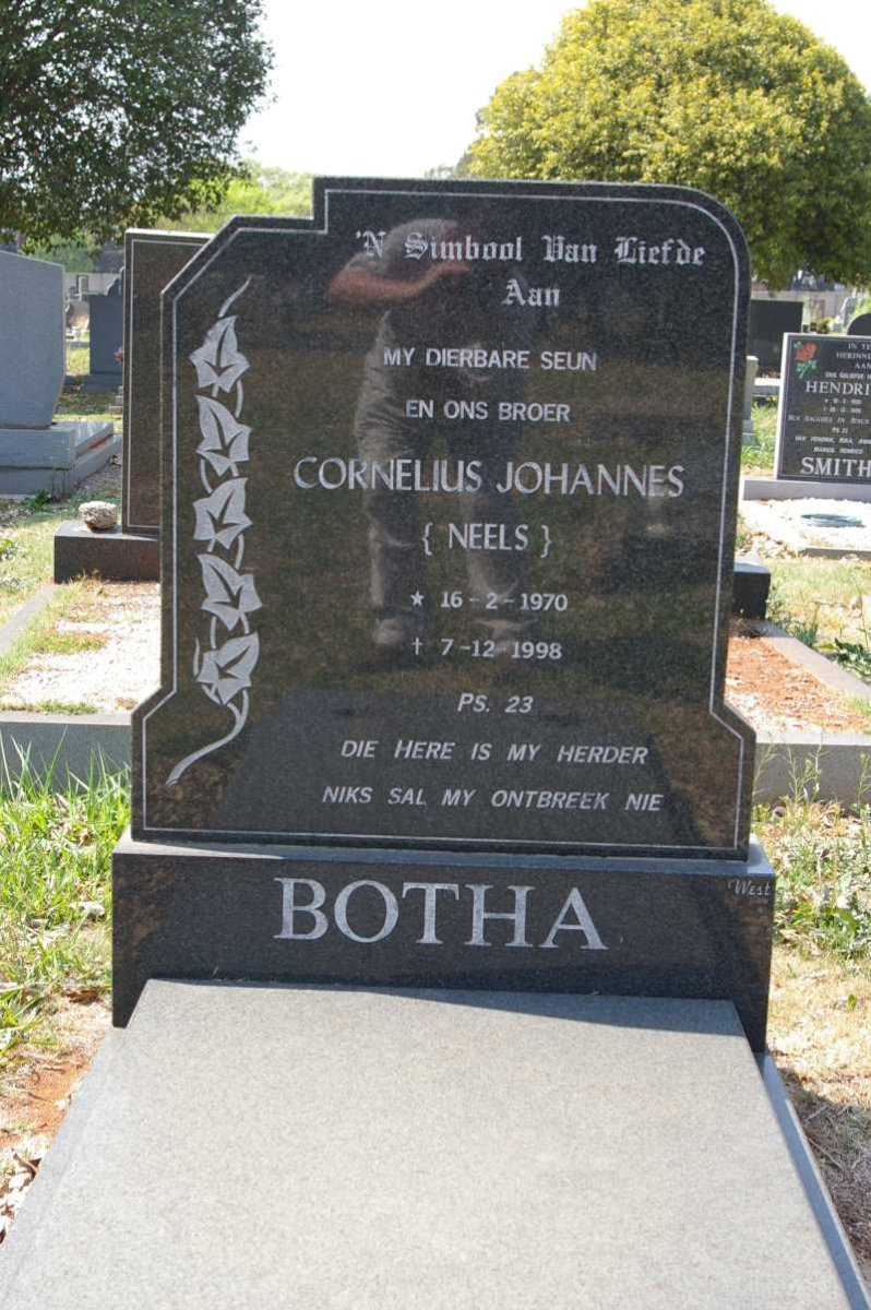 BOTHA Cornelius Johannes 1970-1998