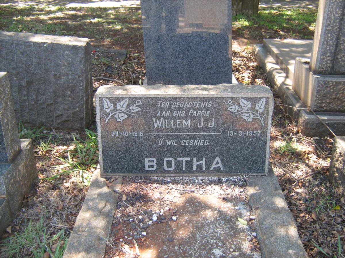 BOTHA Willem J.J. 1915-1957