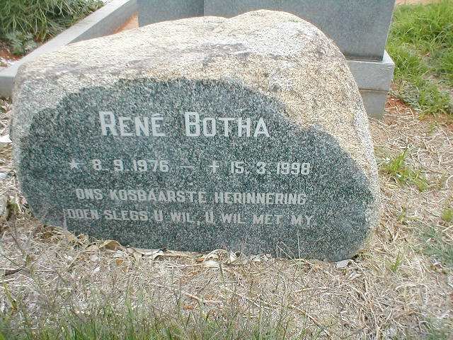 BOTHA René 1976-1998