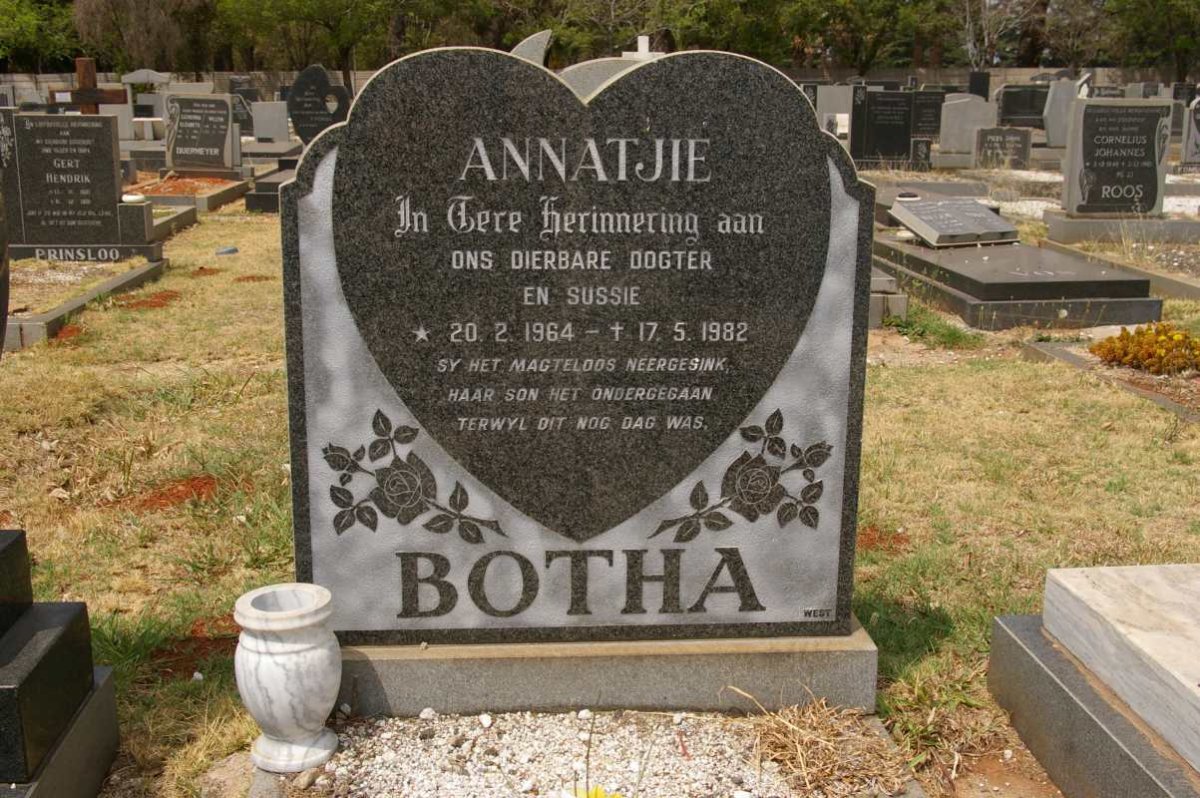 BOTHA Annatjie 1964-1982