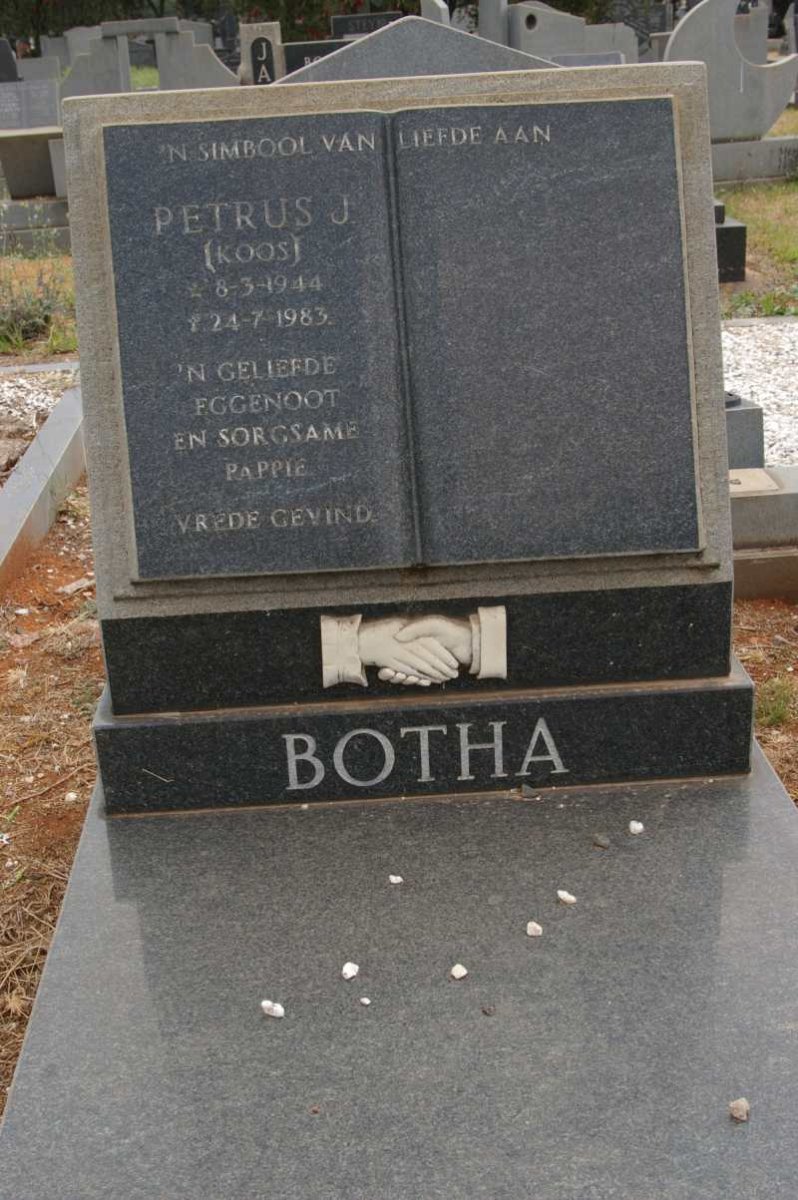 BOTHA Petrus J. 1944-1983