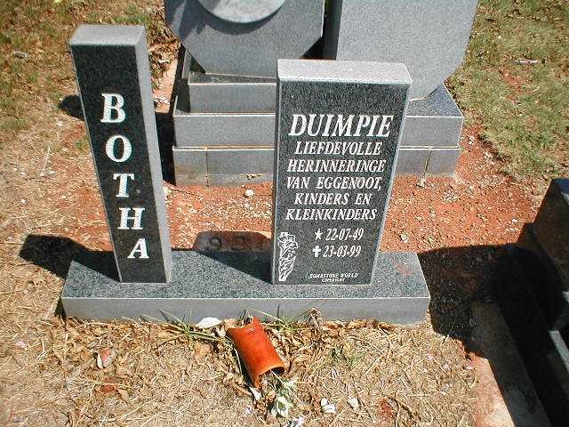 BOTHA ? 1949-1999