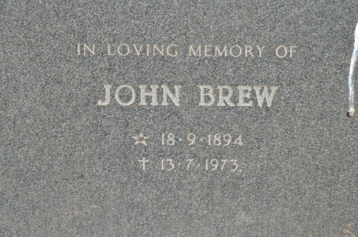 BREW John 1894-1973