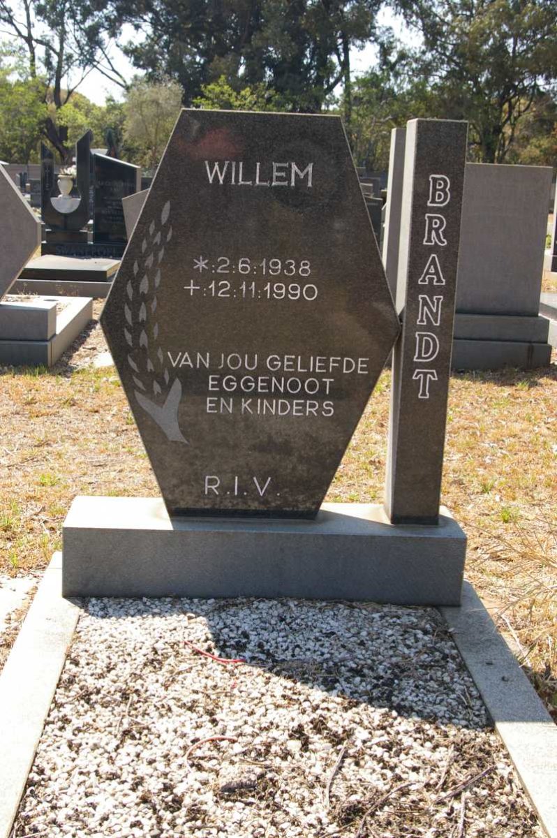 BRANDT Willem 1938-1990