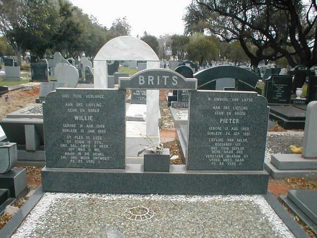BRITS Willie 1946-19?? :: BRITS Pieter 1959-19??