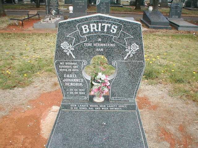 BRITS Carel Johannes Hendrik  1942-1998
