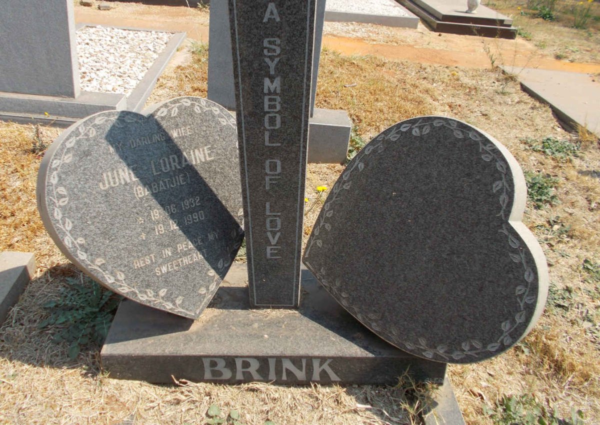 BRINK June Loraine 1932-1990