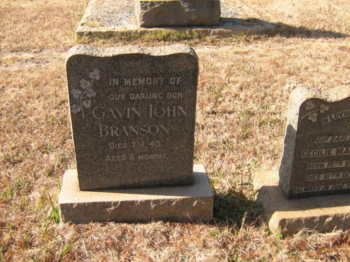 BRANSON Gavin John -1943