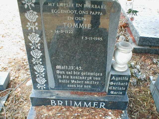 BRÜMMER Tommie 1922-1985