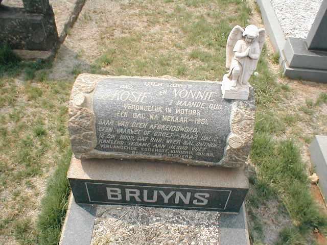 BRUYNS Kosie  -1951 :: BRUYNS Vonnie 1951-1951
