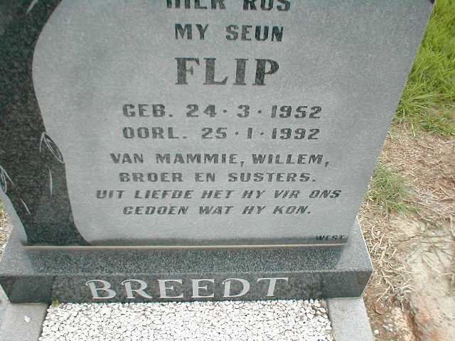 BREEDT Flip 1952-1992