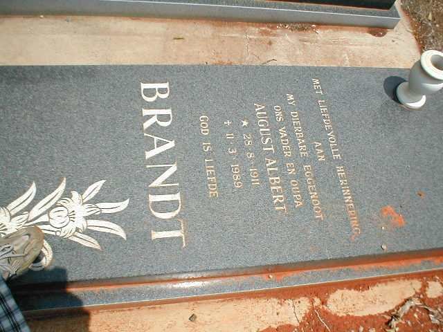 BRANDT August Albert 1911-1989