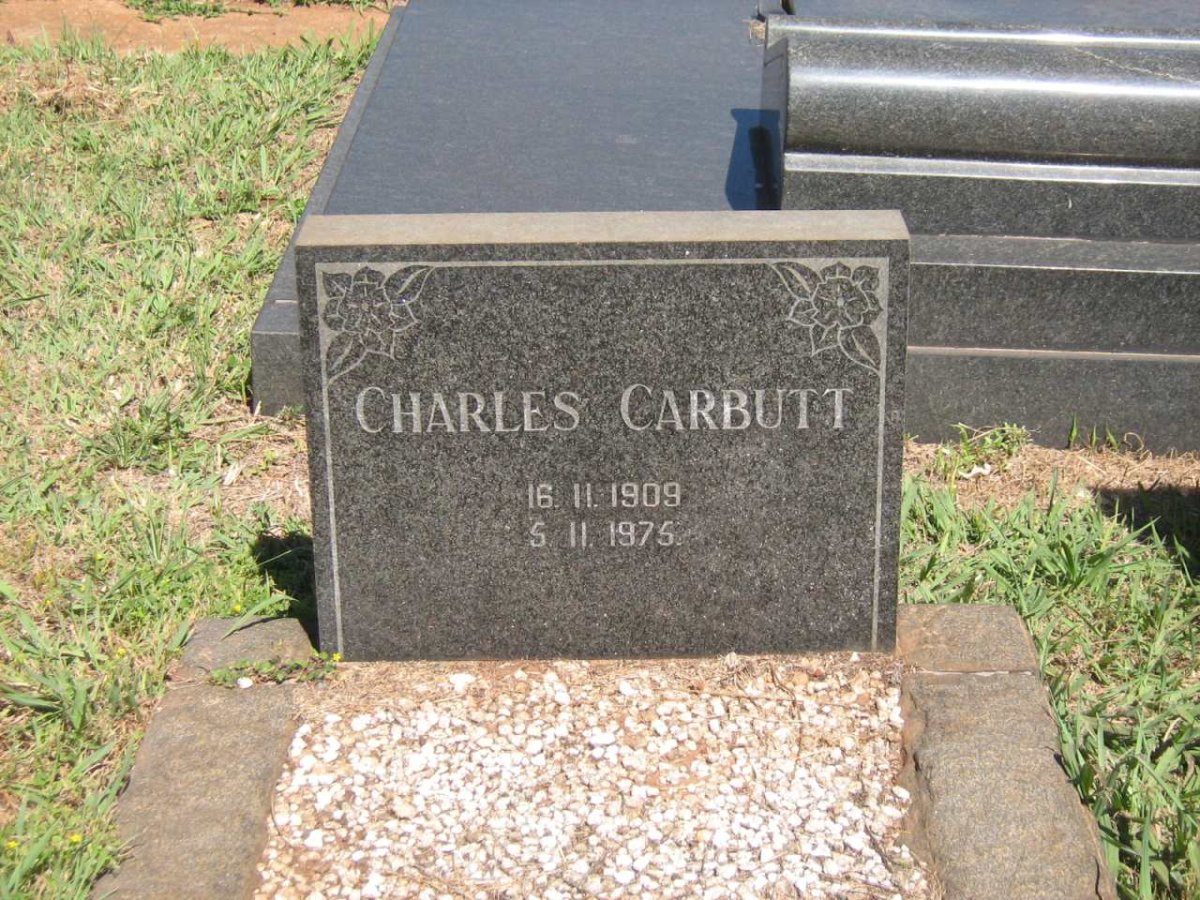 CARBUTT Charles 1909-1975