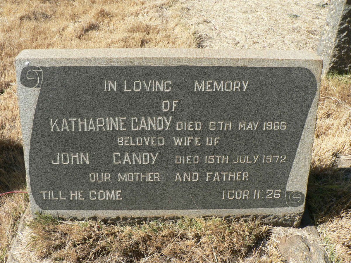 CANDY John -1972 &amp; Katharine -1966