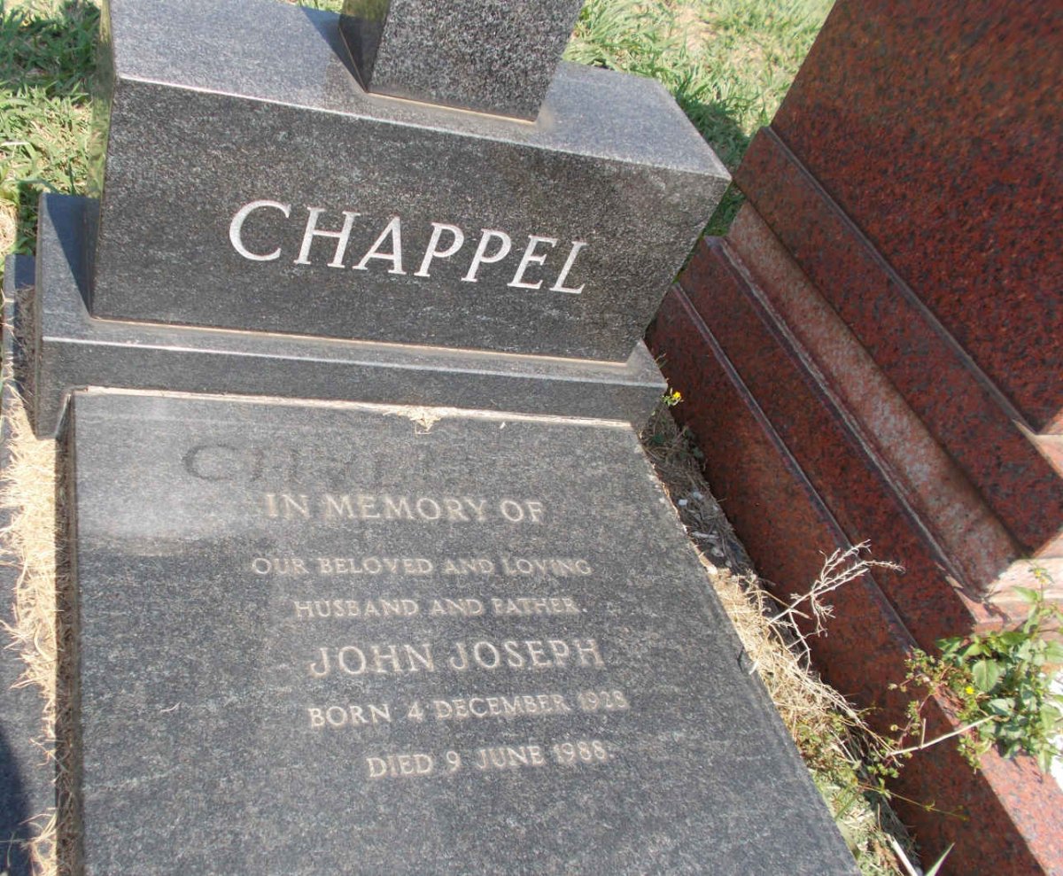 CHAPPEL John Joseph 1928-1988