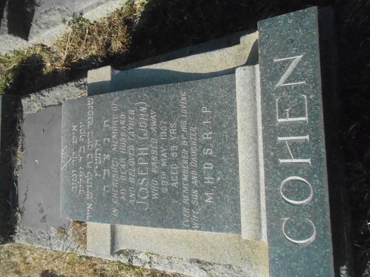 COHEN Joseph -1957