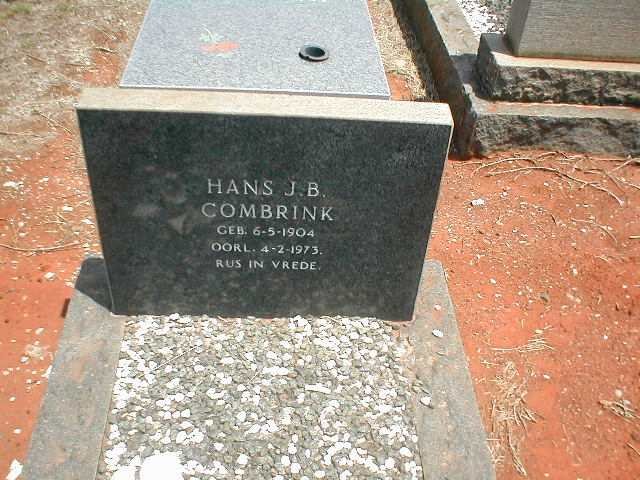 COMBRINK Hans J.B. 1904-1973