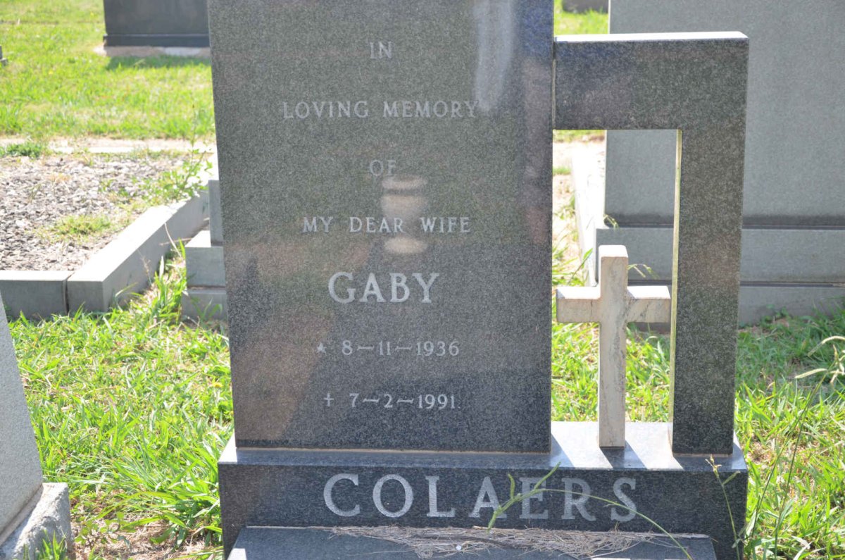COLAERS Gaby 1936-1991