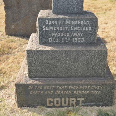 COURT Richard -1933