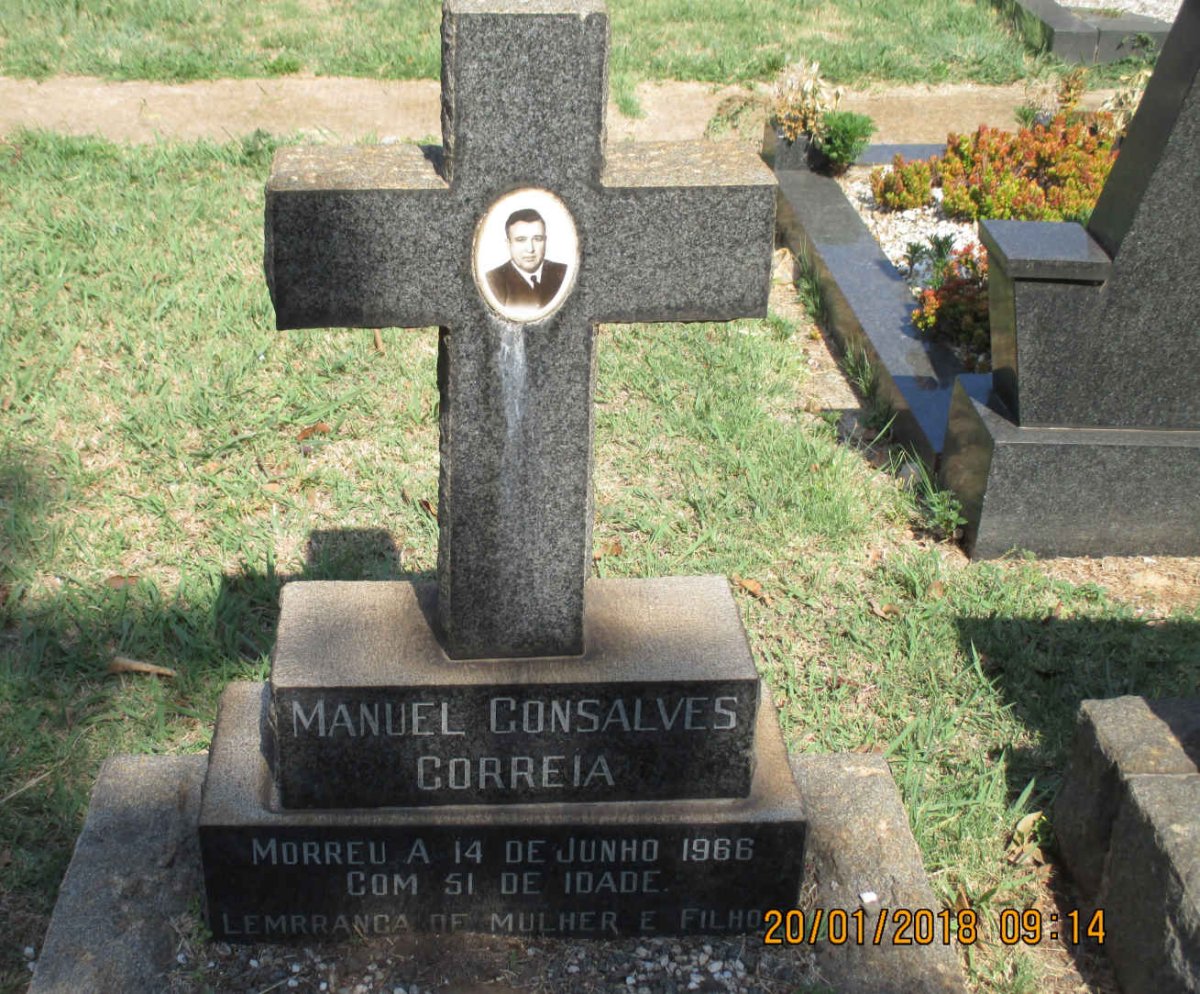 CORREIA Manuel Consalves -1966