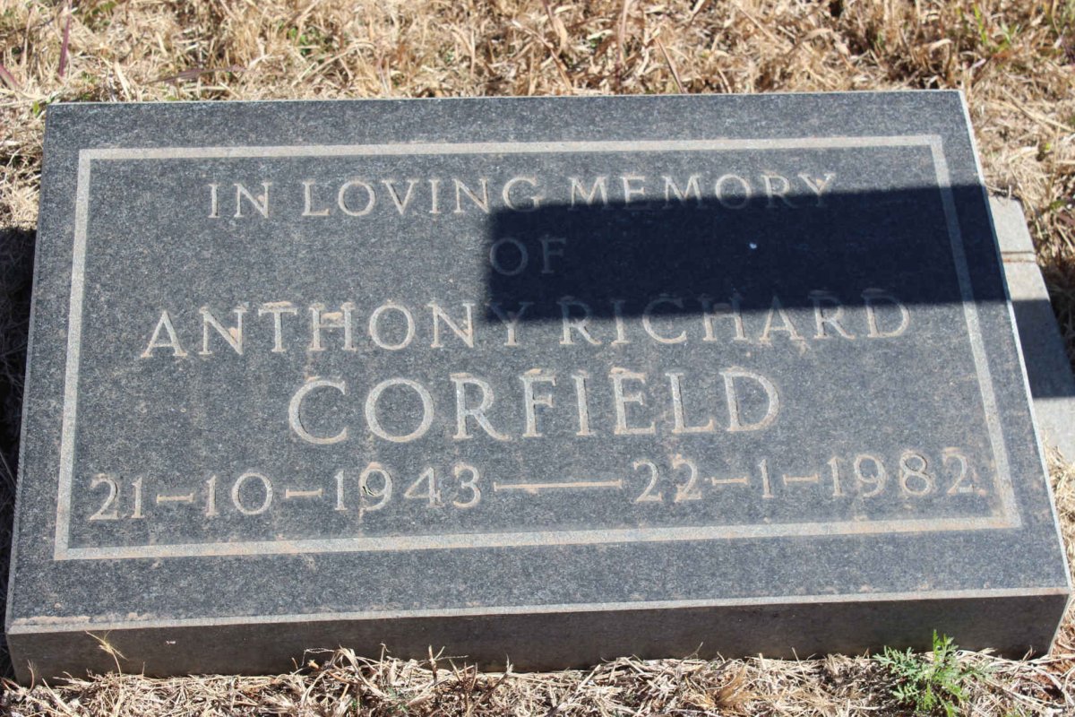 CORFIELD Anthony Richard 1943-1982