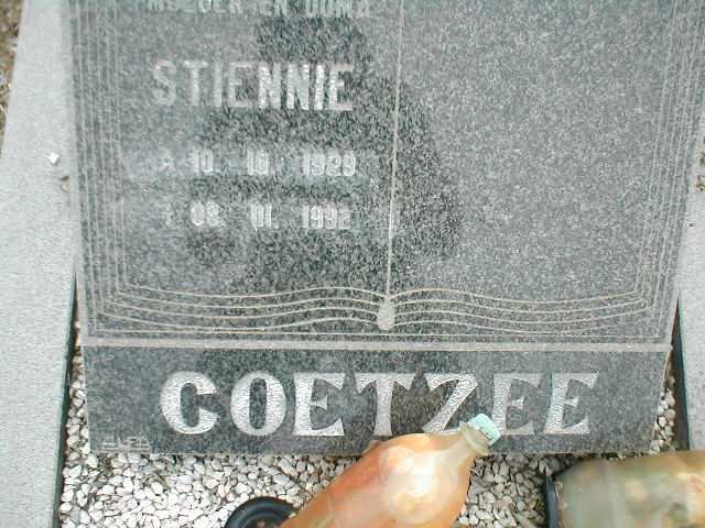 COETZEE Stiennie 1929-1992