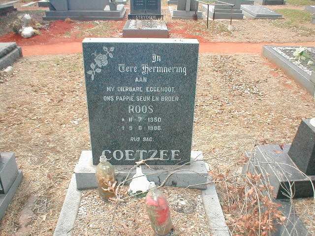 COETZEE Roos 1950-1986