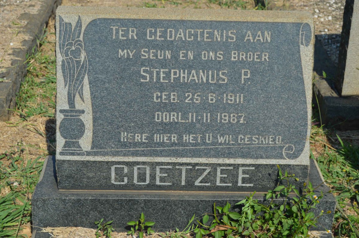 COETZEE Stephanus P. 1911-1967