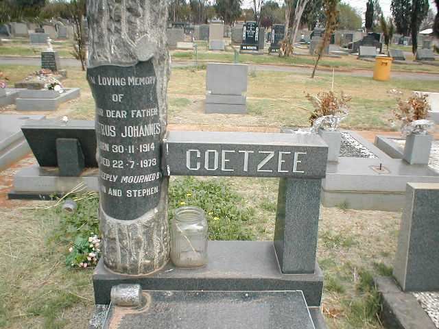 COETZEE Petrus Johannes 1914-1973