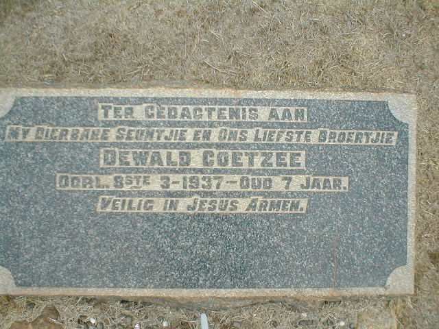 COETZEE Dewald -1937