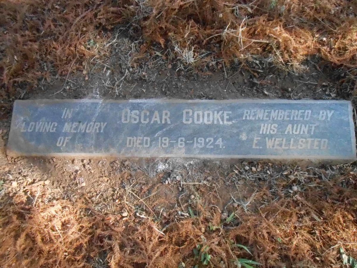 COOKE Oscar -1924