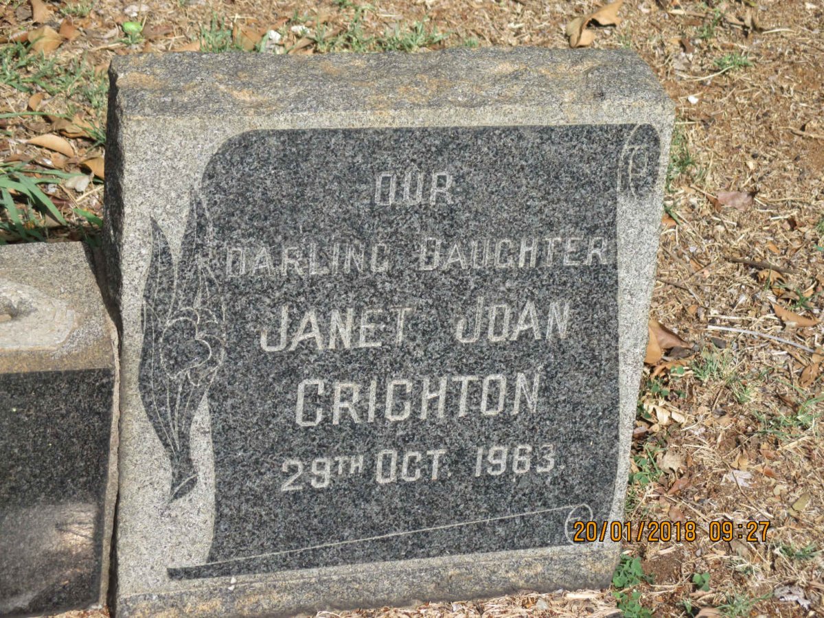 CRICHTON Janet Joan -1963