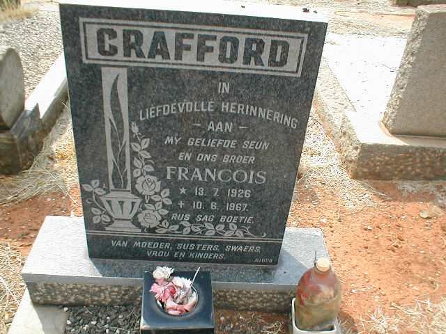 CRAFFORD Francois 1926-1967