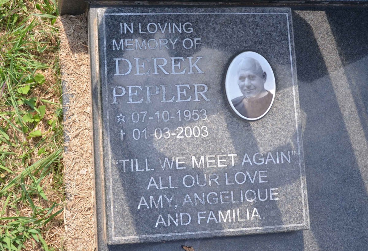 PEPLER Derek 1953-2003