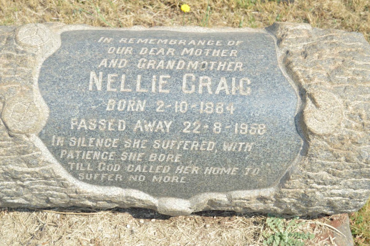 CRAIG Nellie 1884-1958